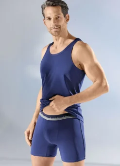 Viererpack Pants, uni, mit Elastikbund