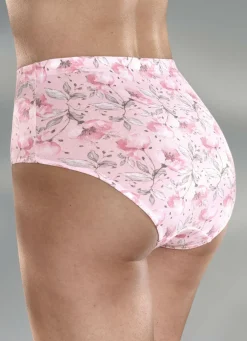 Viererpack Slip mit Floraldruck
