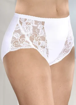 Viererpack Slips mit Elastikspitze