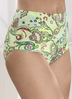 Viererpack Slips mit farbenfrohem Dessin