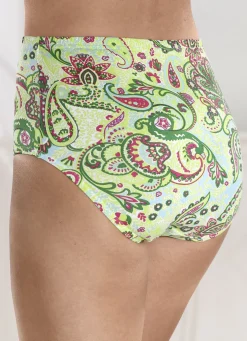 Viererpack Slips mit farbenfrohem Dessin