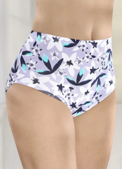 Viererpack Slips mit Floraldruck
