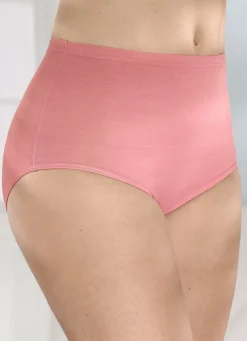 Viererpack Slips mit Gummizug im Bund