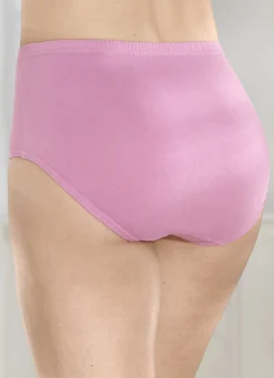 Viererpack Slips mit Gummizug im Bund