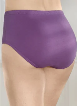 Viererpack Slips mit Gummizug im Bund