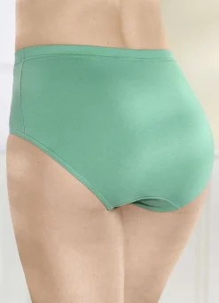 Viererpack Slips mit Gummizug im Bund