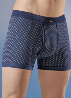 Viererpack Unterhosen, allover dessiniert