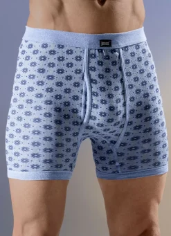 Viererpack Unterhosen, allover dessiniert