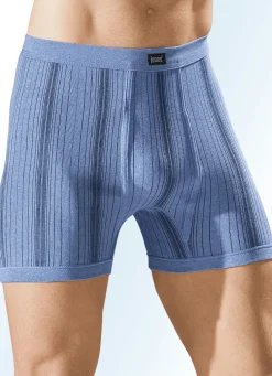 Viererpack Unterhosen aus Feinripp mit Eingriff