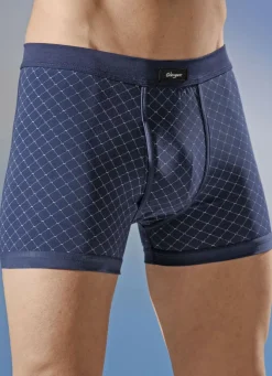 Viererpack Unterhosen aus Feinjersey, mit Eingriff