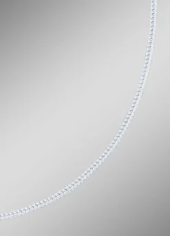 Vierkant-Fuchsschwanzkette aus Silber