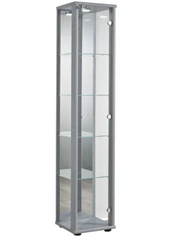 Vitrine, 1-türig, mit LED-Beleuchtung