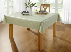 Wachstuch-Tischdecke mit Pusteblumen-Motiv