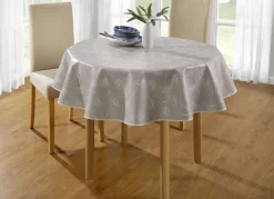 Wachstuch-Tischdecke mit Pusteblumen-Motiv