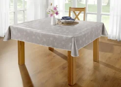 Wachstuch-Tischdecke mit Pusteblumen-Motiv