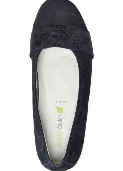 Waldläufer, bequeme Damen-Pumps, Weite K, mit herausnehmbarem Fußbett