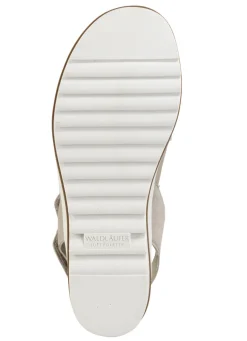 Waldläufer, bequeme Damen-Sandalen, Weite H, mit herausnehmbarem Fußbett