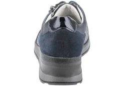 Waldläufer, bequeme Damen-Schnürschuhe, Weite H, mit herausnehmbarem Fußbett