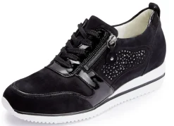 Waldläufer, bequeme Damen-Schnürschuhe, Weite H, mit herausnehmbarem Fußbett