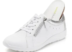 Waldläufer, bequeme Damen-Schnürschuhe, Weite K, mit herausnehmbarem Fußbett