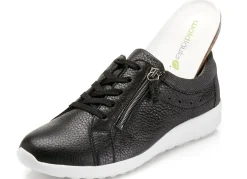 Waldläufer, bequeme Damen-Schnürschuhe, Weite K, mit herausnehmbarem Fußbett