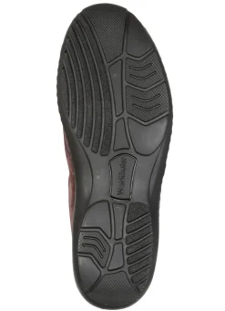 Waldläufer, bequeme Damen-Slipper, Weite K, mit herausnehmbarem Fußbett