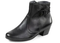 Waldläufer, bequeme Damen-Stiefeletten, Weite K, mit herausnehmbarem Fußbett