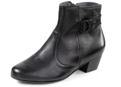 Waldläufer, bequeme Damen-Stiefeletten, Weite K, mit herausnehmbarem Fußbett