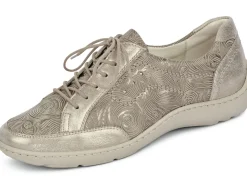 Waldläufer, elegante Damen-Schnürschuhe, Weite H, mit herausnehmbarem Fußbett