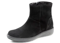 Waldläufer, gefütterte Damen-Boots, Winterschuhe, Weite H, mit Lammfell