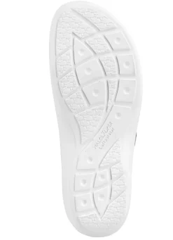 Waldläufer Pantolette mit Metallschmuck mit Glitzersteinchen