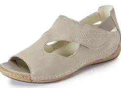 Waldläufer Sandale aus edlem Rind-Nubukleder