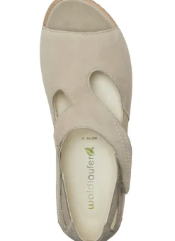 Waldläufer Sandale aus edlem Rind-Nubukleder