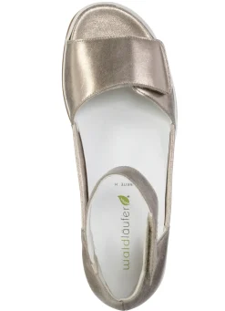 Waldläufer Sandale mit herausnehmbarem Lederfußbett