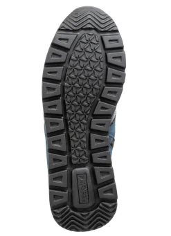 Waldläufer Schnür-Bootie mit Besätzen aus Lackleder