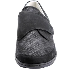 Waldläufer Slipper mit Stretchmaterial im Ballenbereich