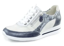 Waldläufer Sneaker aus edlem Leder-Materialmix