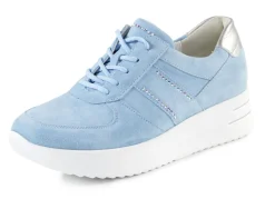 Waldläufer Sneaker mit Glitzersteinchen