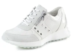 Waldläufer Sneaker mit Nietenbesatz