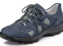 Waldläufer, sportliche Damen-Schnürschuhe, Weite H, mit herausnehmbarem Fußbett