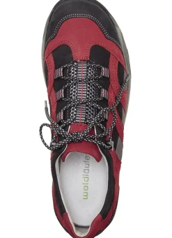 Waldläufer, sportliche Damen-Schnürschuhe, Weite H, mit herausnehmbarem Fußbett