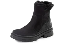 Waldläufer Stiefelette aus Rind-Nubukleder