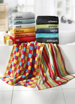 Walkfrottier-Serie aus reiner Baumwolle