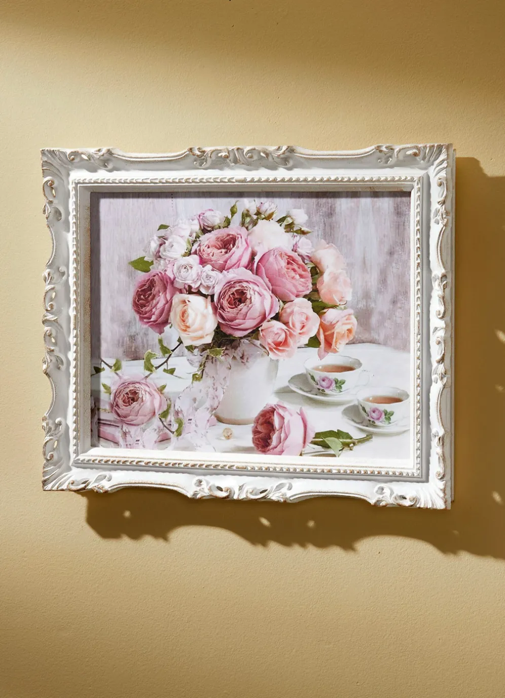 Wandbild im Shabby-Chic