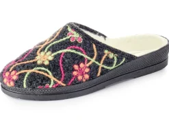 Warme Damen-Hausschuhe, mit Schurwolle