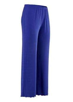 Weich fließende, 7/8-lange Hose