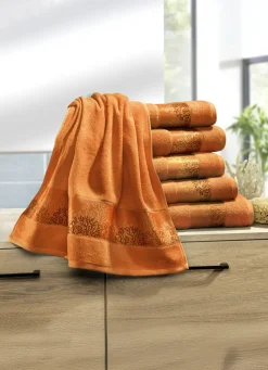 Weiche Frottier-Serie mit hochwertiger Jacquard-Bordüre