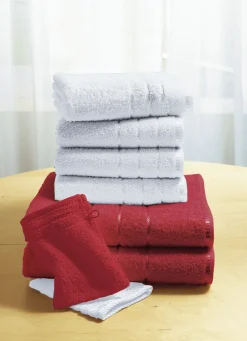 Weiche Walkfrottier-Handtücher aus dichtem Schlingenflor