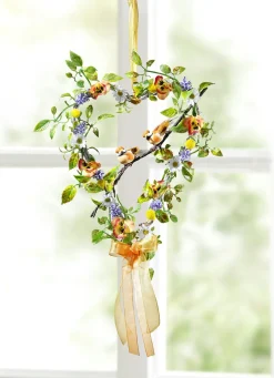 Weidenherz mit 2 kleinen Vögelchen