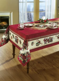Weihnachtliche Tisch- und Raumdekoration in Gobelin-Qualität